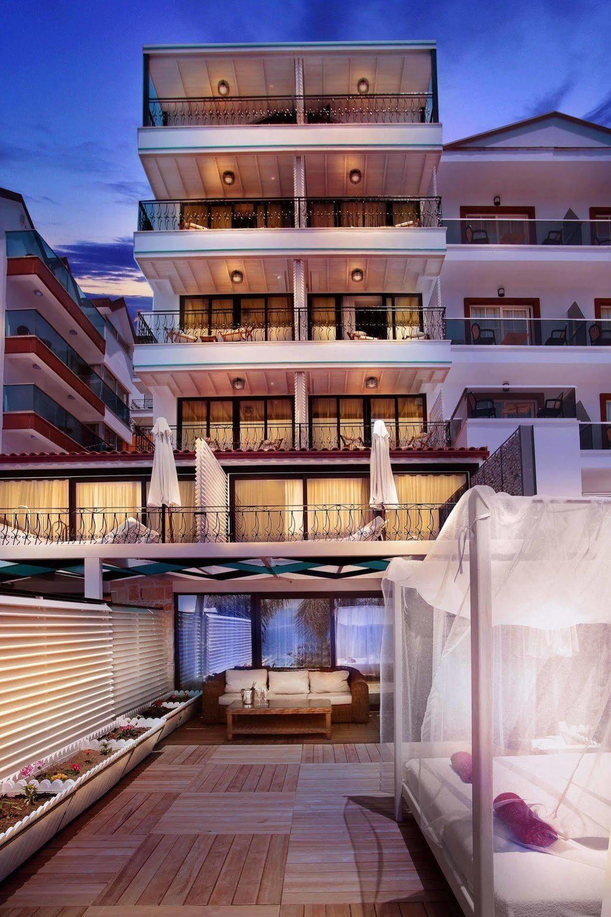 קס Nur Beach Hotel מראה חיצוני תמונה